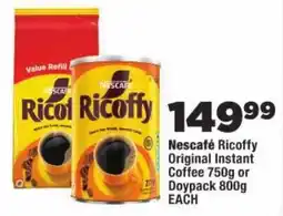 OK Foods Nescafé Ricoffy Original Instant Coffee offer