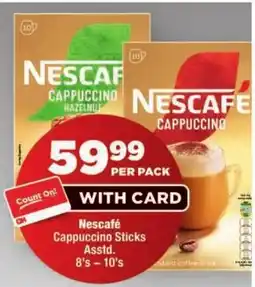 OK Foods Nescafe Cappuccino Sticks offer