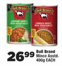 OK Foods Bull Brand Mince Assstd. offer