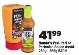OK Foods Nando's Peri-Peri or Perinaise Sauce Assorted offer