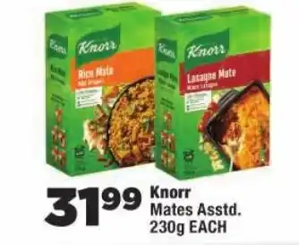 Knorr Mates Assorted