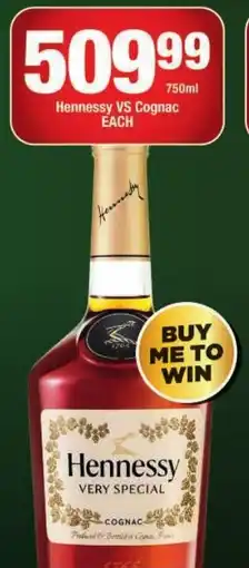 OK Liquor Hennessy Very Special Cognac offer