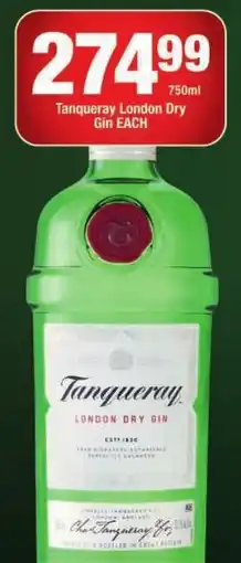 OK Liquor Tanqueray London Dry Gin offer