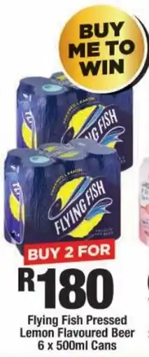 OK Liquor Flying Fish Pressed Lemon Flavoured Beer offer