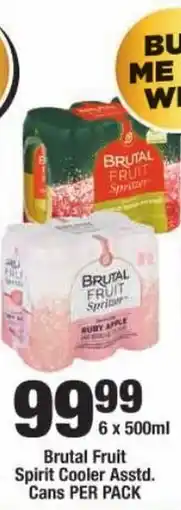 OK Liquor Brutal Fruit Spirit Cooler Assorted offer