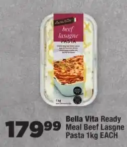 OK Foods Bella Vita Ready Meal Beef Lasagne Pasta offer