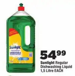 OK Foods Sunlight Regular Dishwashing Liquid offer