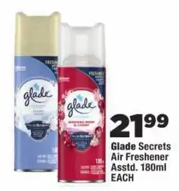 OK Foods Glade Secrets Air Freshener offer