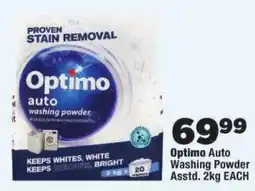 OK Foods Optimo Auto Washing Powder offer