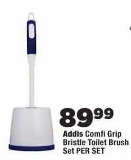 OK Foods Addis Comfi Grip Bristle Toilet Brush Set offer