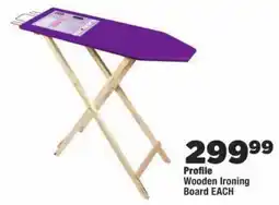 OK Foods Profile Wooden Ironing Board offer