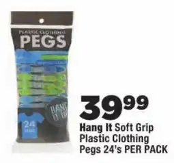 OK Foods Hang It Soft Grip Plastic Clothing Pegs offer