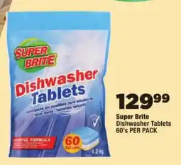 OK Foods Super Brite Dishwasher Tablets offer