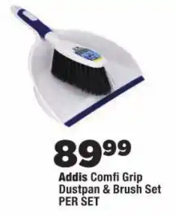 OK Foods Addis Comfi Grip Dustpan & Brush Set offer