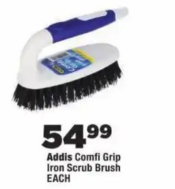 OK Foods Addis Comfi Grip Iron Scrub Brush offer