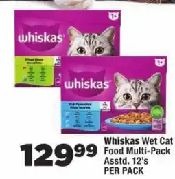 OK Foods Whiskas Wet Cat Food Multi-Pack offer