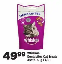 OK Foods Whiskas Dentabites Cat Treats offer