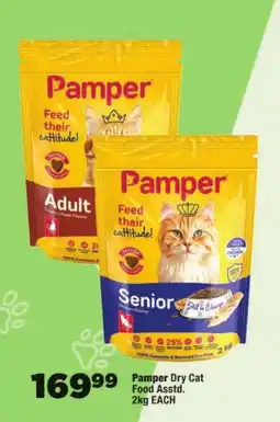 OK Foods Pamper Dry Cat Food Assorted offer
