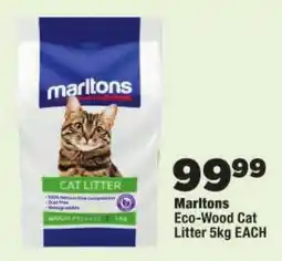 OK Foods Marltons Eco-Wood Cat Litter offer