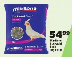 OK Foods Marltons Cockatiel Seed offer