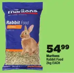 OK Foods Marltons Rabbit Food offer