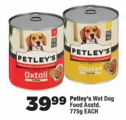 OK Foods Petley's Wet Dog Food Assstd. offer