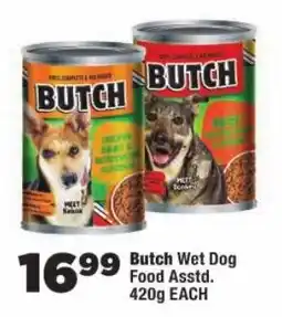 OK Foods Butch Wet Dog Food Assorted offer