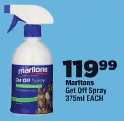 OK Foods Marltons Get Off Spray offer