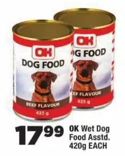OK Foods OK Wet Dog Food Assorted offer