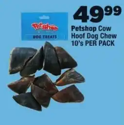 OK Foods Petshop Cow Hoof Dog Chew offer