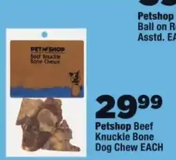 OK Foods Petshop Beef Knuckle Bone Dog Chew offer