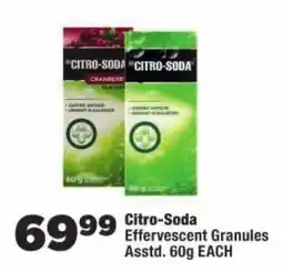 OK Foods Citro-Soda Effervescent Granules offer