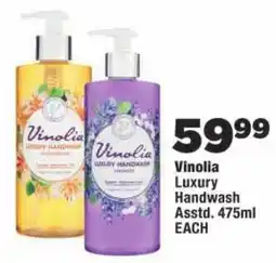 OK Foods Vinolia Luxury Handwash offer