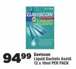 OK Foods Gaviscon Liquid Sachets offer