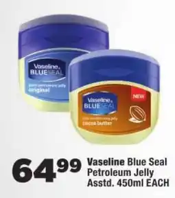 OK Foods Vaseline Blue Seal Petroleum Jelly Assorted offer