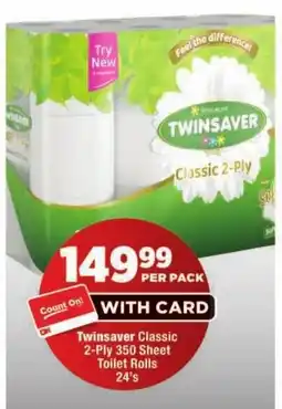 OK Foods Twinsaver Classic 2-Ply Toilet Rolls offer