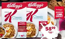 Super Save Kellogg's Special K Classic Multigrain Cereal offer