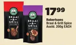 OK Foods Robertsons Braai & Grill Spice Assorted offer