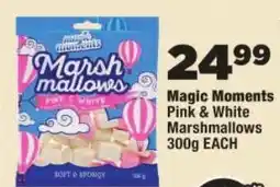 OK Foods Magic Moments Marshmallows Pink & White offer