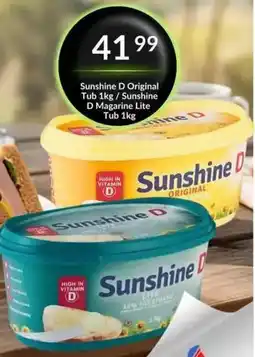 Super Save Sunshine D Original Tub/ Sunshine D Magarine Lite Tub offer