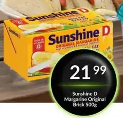 Super Save Sunshine D Margarine Original Brick offer