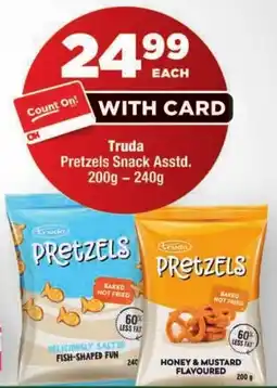 OK Foods Truda Pretzels Snack Assstd. offer