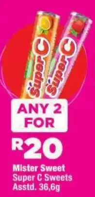 OK Foods Mister Sweet Super C Sweets Assorted offer