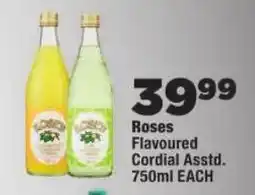 OK Foods Roses Flavoured Cordial offer