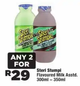 OK Foods Steri Stumpi Flavoured Milk offer