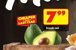 Shoprite AVOCADO each offer