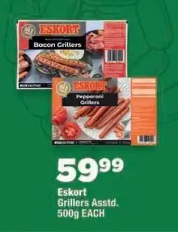 OK Foods Eskort Grillers Assorted offer