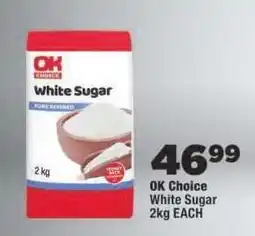 OK Foods OK Choice White Sugar offer