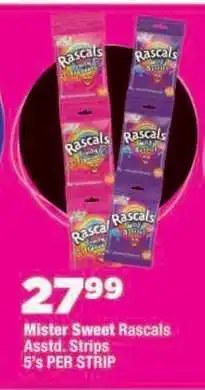 OK Foods Mister Sweet Rascals offer