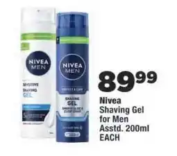 OK Foods Nivea Shaving Gel for Men offer